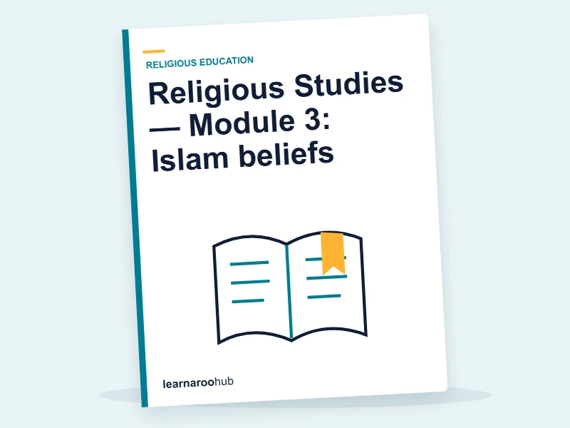 Religious Studies — Module 3: Islam beliefs — e-learning module cover