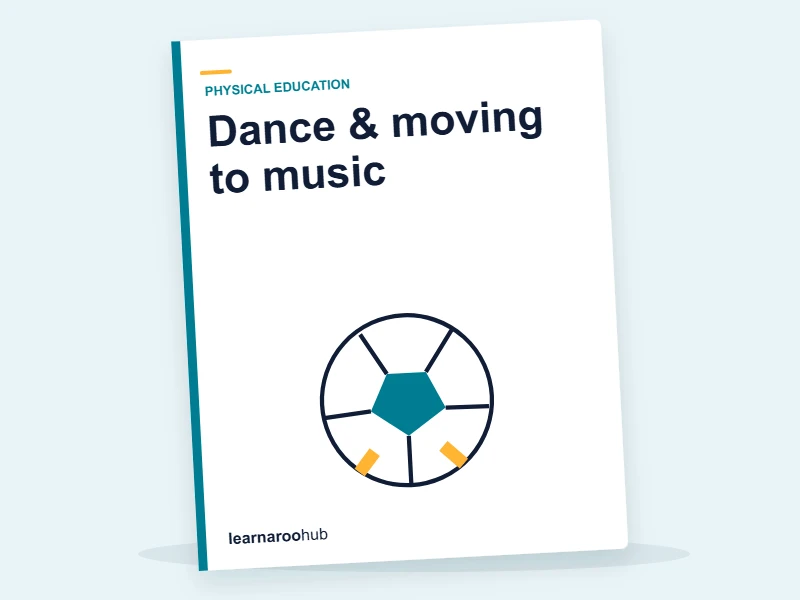 KS1 PE — Module 5: Dance & moving to music — e-learning module cover