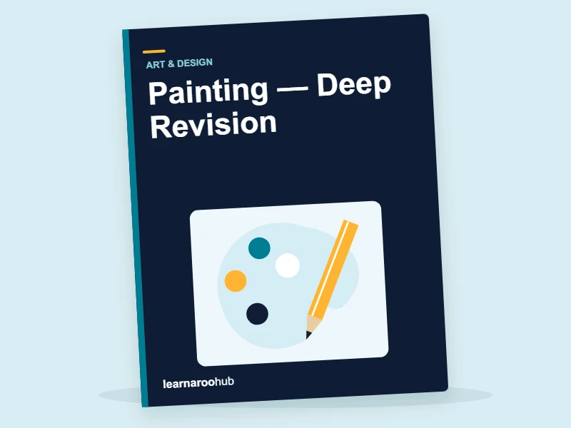 KS1 Art & Design: Painting — Deep Revision — activity book cover