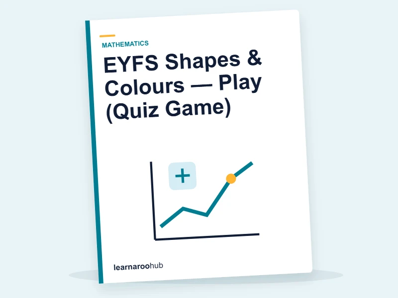EYFS Shapes & Colours — Play (Quiz Game) — quiz cover