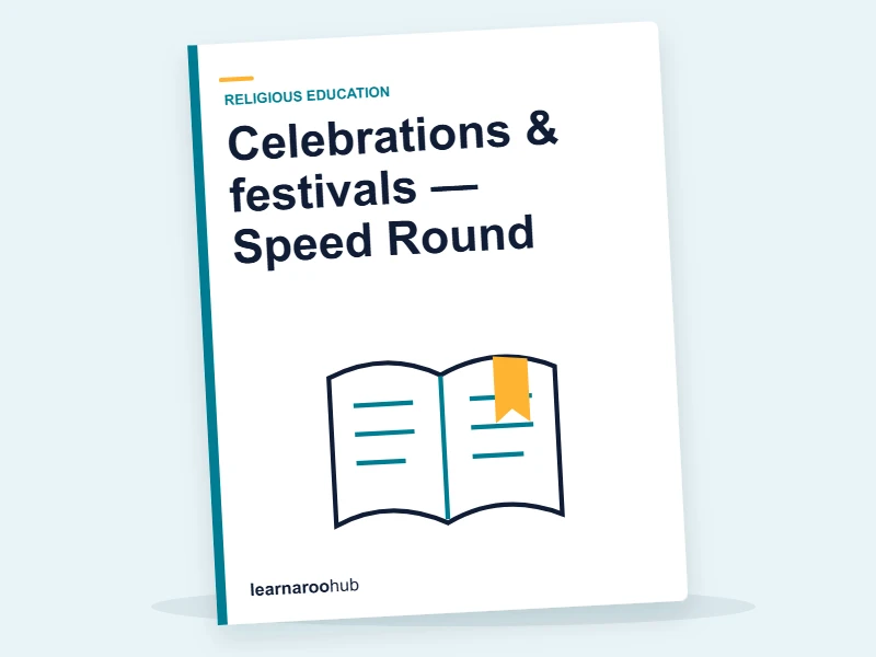 Celebrations & festivals — Speed Round — quiz cover