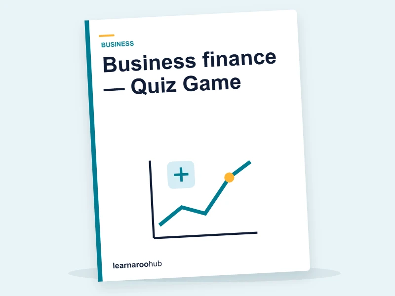 Business finance — Quiz Game — quiz cover