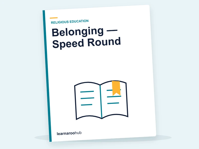 Belonging — Speed Round — quiz cover