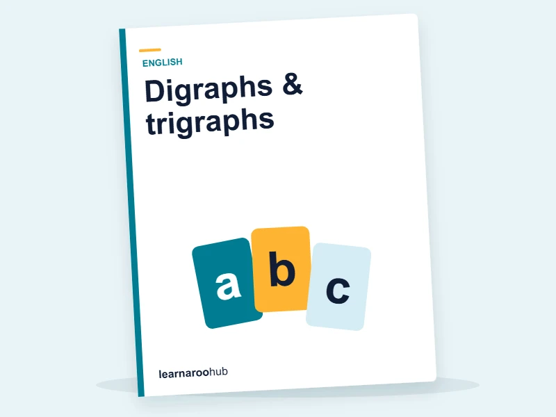 KS1 Phonics & Reading — Module 3: Digraphs & trigraphs — e-learning module cover