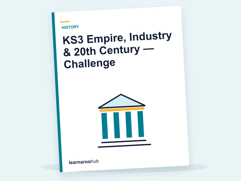 KS3 Empire, Industry & 20th Century — Challenge — quiz cover