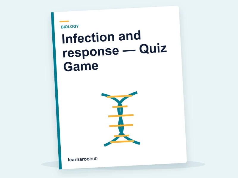 Infection and response — Quiz Game — quiz cover