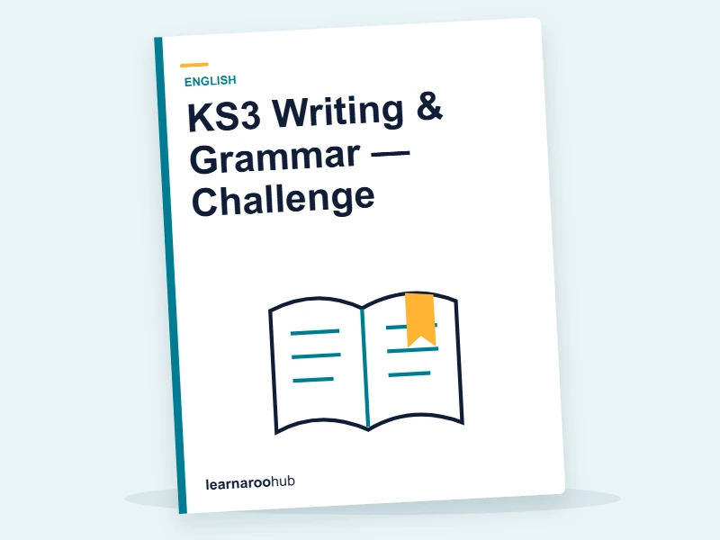 KS3 Writing & Grammar — Challenge — quiz cover