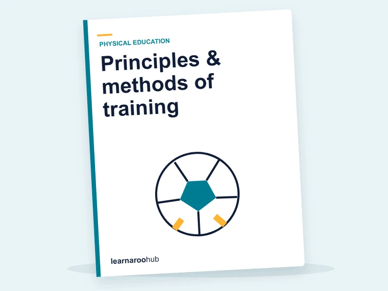GCSE PE — Module 4: Principles & methods of training — e-learning module cover