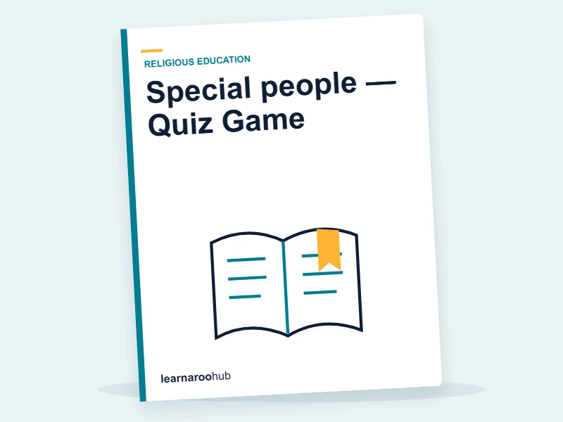 Special people — Quiz Game — quiz cover
