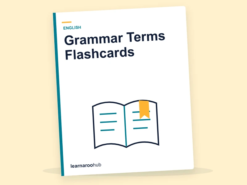 Grammar Terms Flashcards — flashcard deck cover