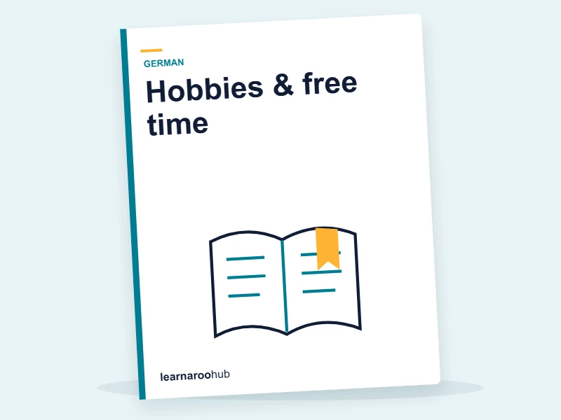 KS3 German — Module 5: Hobbies & free time — e-learning module cover