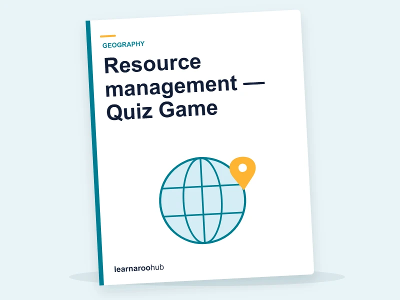 Resource management — Quiz Game — quiz cover