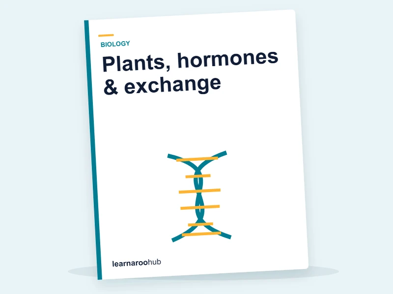 GCSE Biology (Edexcel) — Module 6: Plants, hormones & exchange — e-learning module cover