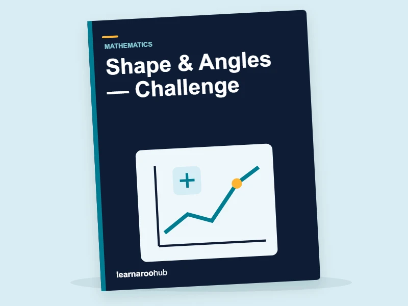 KS2 Mathematics: Shape & Angles — Challenge — activity book cover