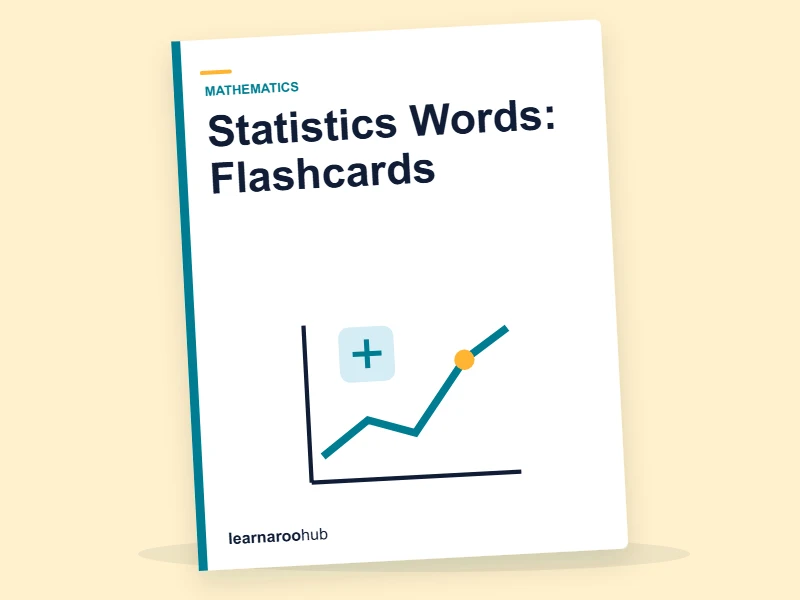 Statistics Words: Flashcards — flashcard deck cover