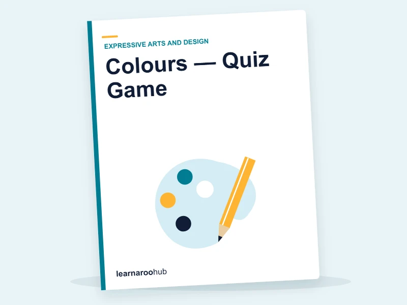 Colours — Quiz Game — quiz cover