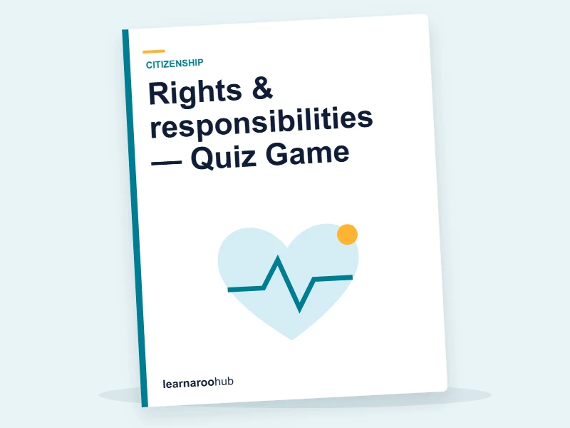 Rights & responsibilities — Quiz Game — quiz cover