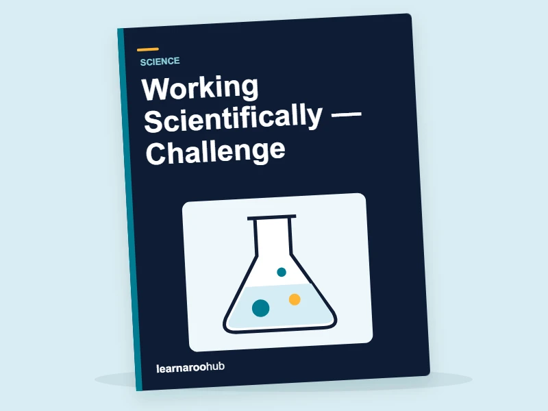 KS1 Science: Working Scientifically — Challenge — activity book cover
