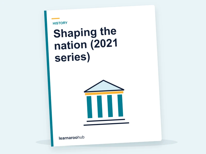 GCSE History (AQA 8145) — Paper 2: Shaping the nation (2021 series) — mock practice paper cover