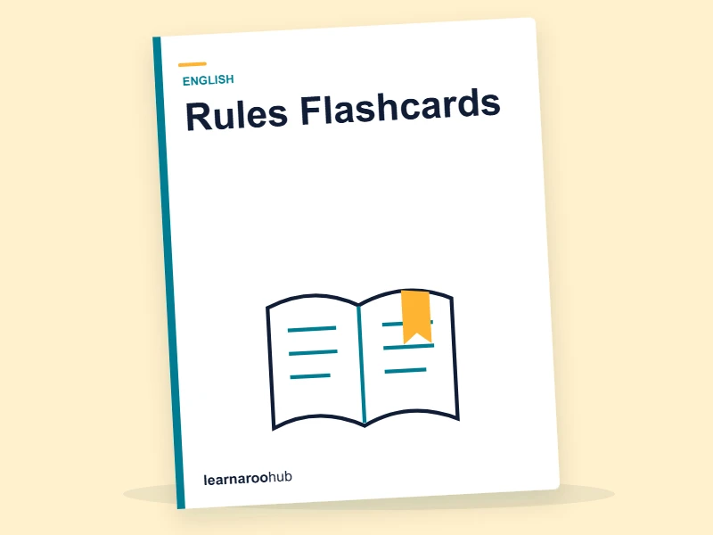 KS1 Sentence Writing: Rules Flashcards — flashcard deck cover