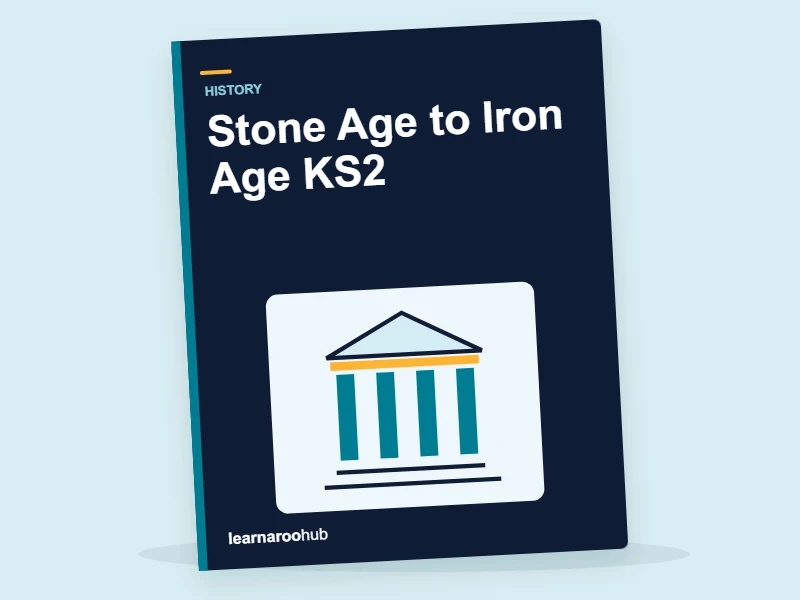 Stone Age to Iron Age KS2 — activity book cover