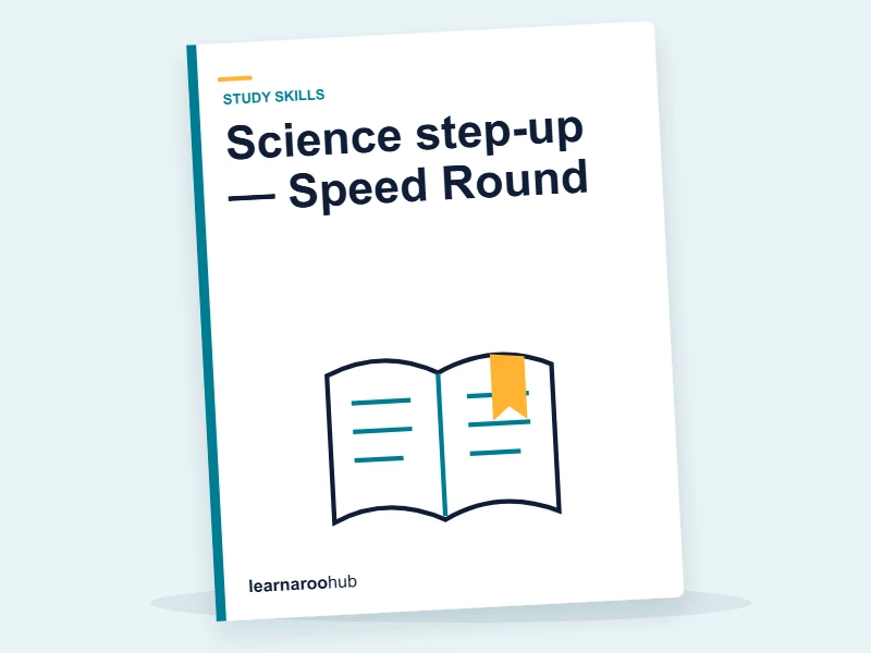 Science step-up — Speed Round — quiz cover
