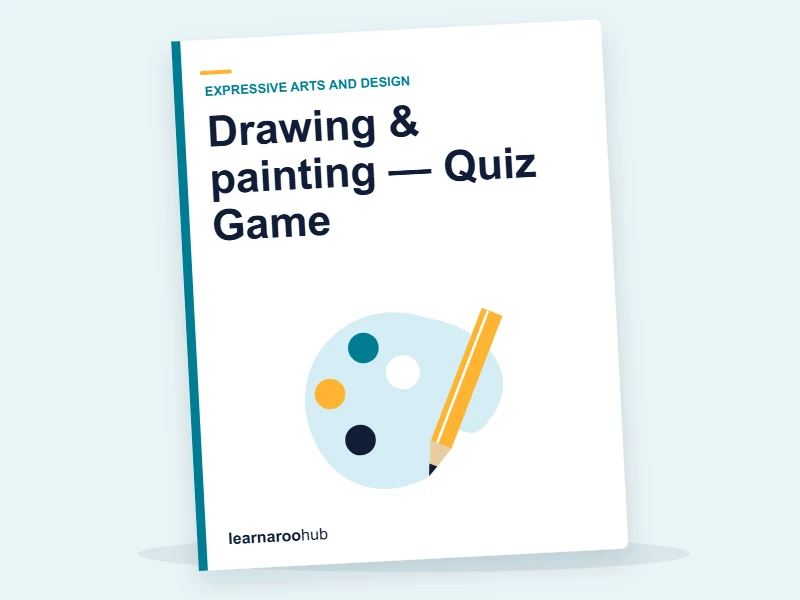 Drawing & painting — Quiz Game — quiz cover