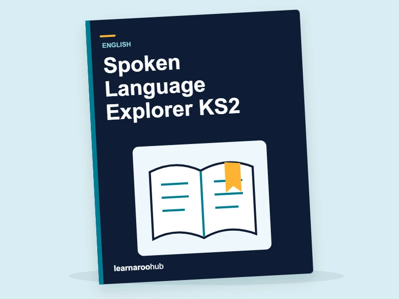 Spoken Language Explorer KS2 — activity book cover