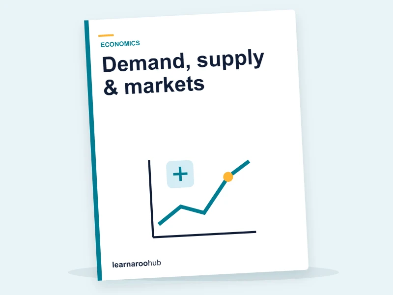 GCSE Economics — Module 2: Demand, supply & markets — e-learning module cover