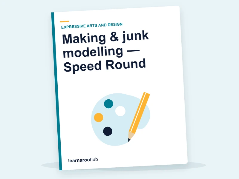 Making & junk modelling — Speed Round — quiz cover