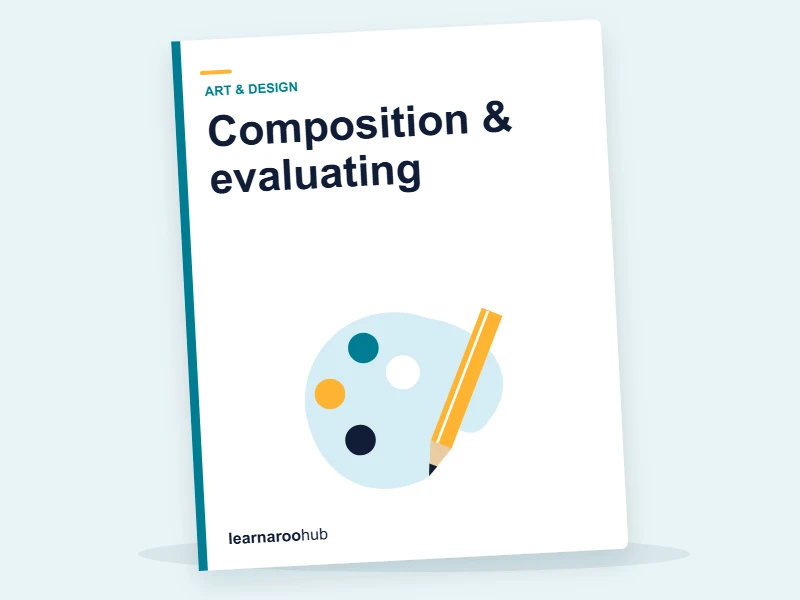 KS3 Art & Design — Module 6: Composition & evaluating — e-learning module cover