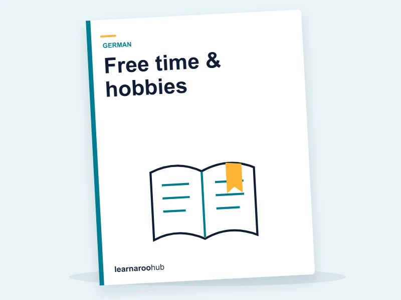 GCSE German — Module 2: Free time & hobbies — e-learning module cover