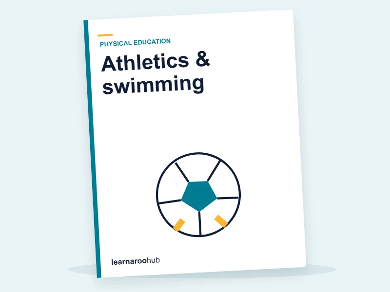 KS2 Physical Education — Module 6: Athletics & swimming — e-learning module cover