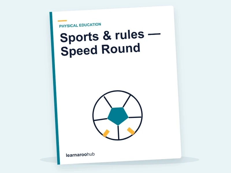 Sports & rules — Speed Round — quiz cover