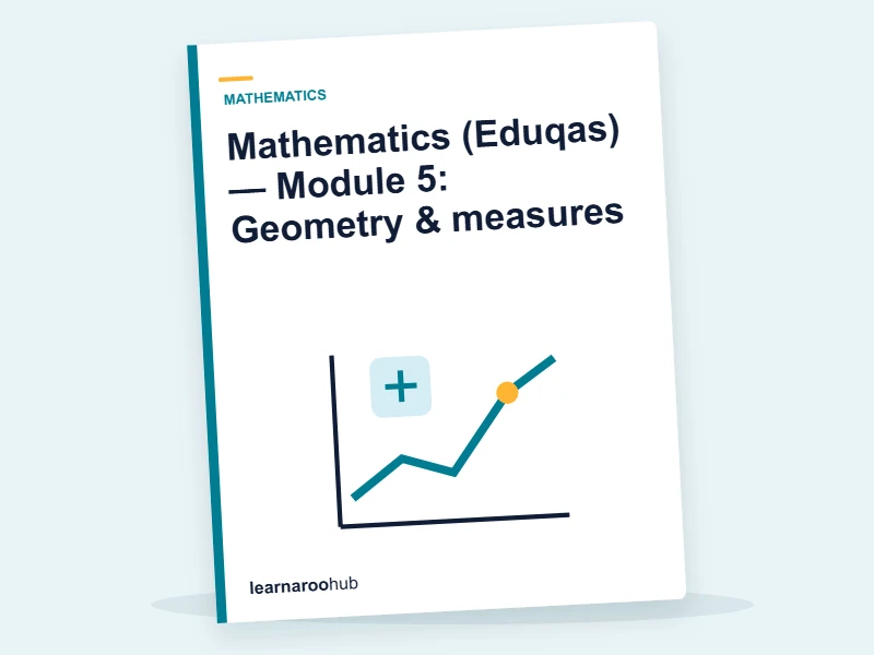 Mathematics (Eduqas) — Module 5: Geometry & measures — e-learning module cover