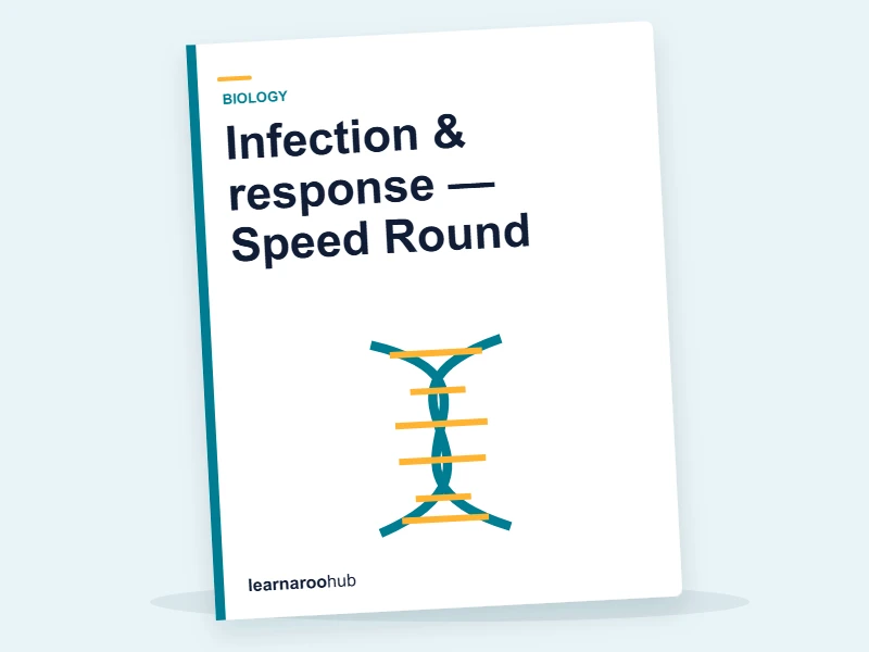 Infection & response — Speed Round — quiz cover