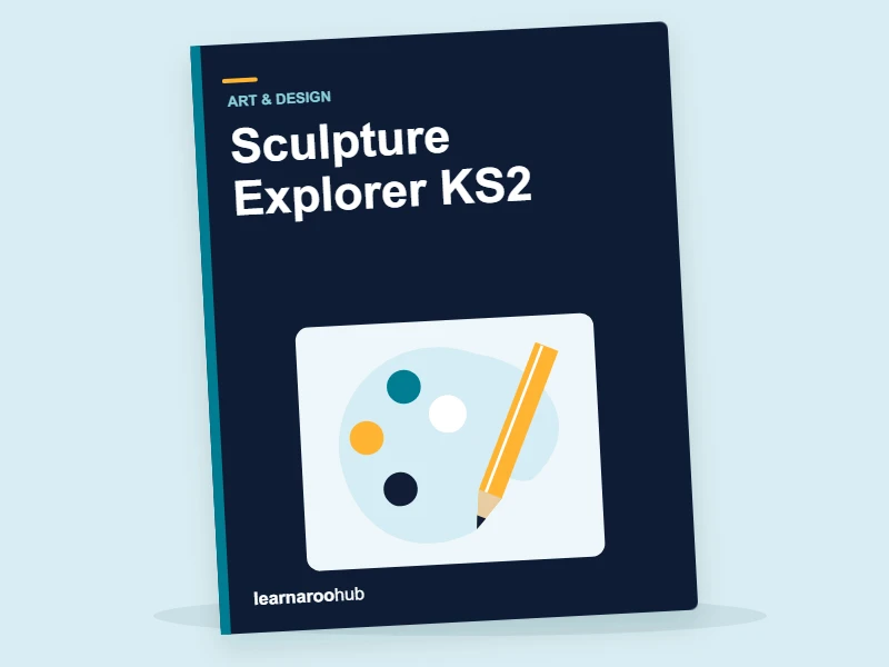 Sculpture Explorer KS2 — activity book cover