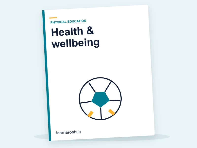 KS3 PE — Module 3: Health & wellbeing — e-learning module cover