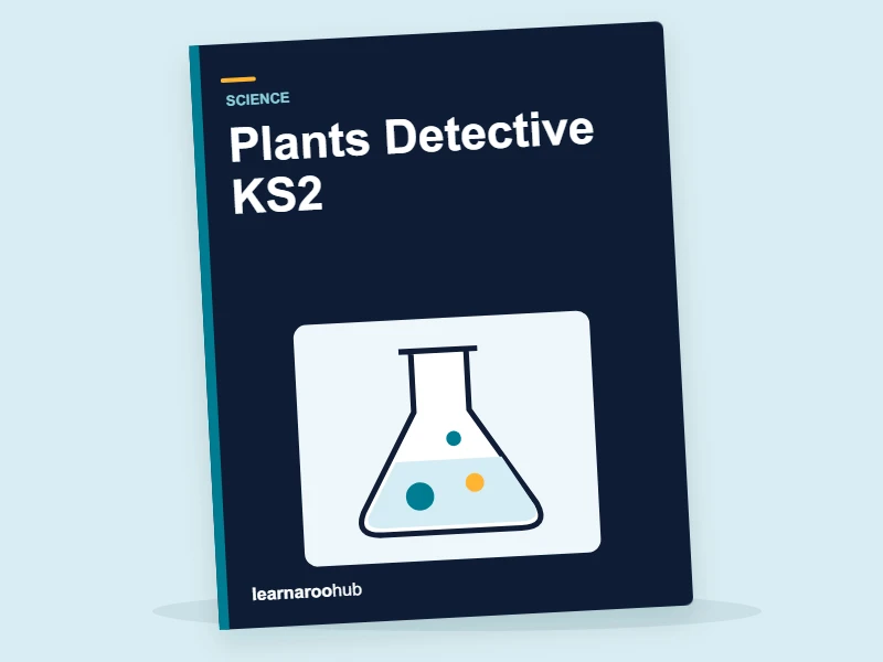 Plants Detective KS2 — activity book cover
