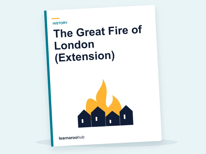 KS1 History — Module 2: The Great Fire of London (Extension) — e-learning module cover