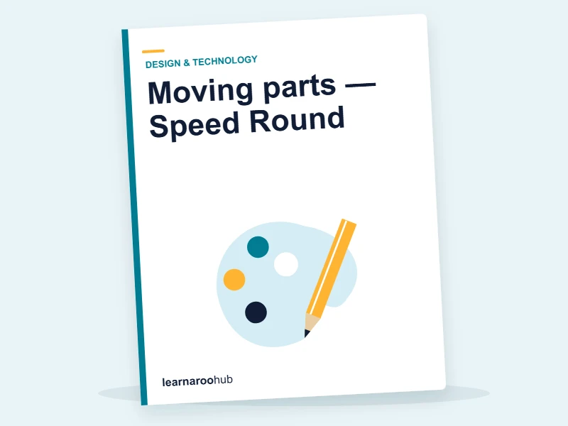 Moving parts — Speed Round — quiz cover