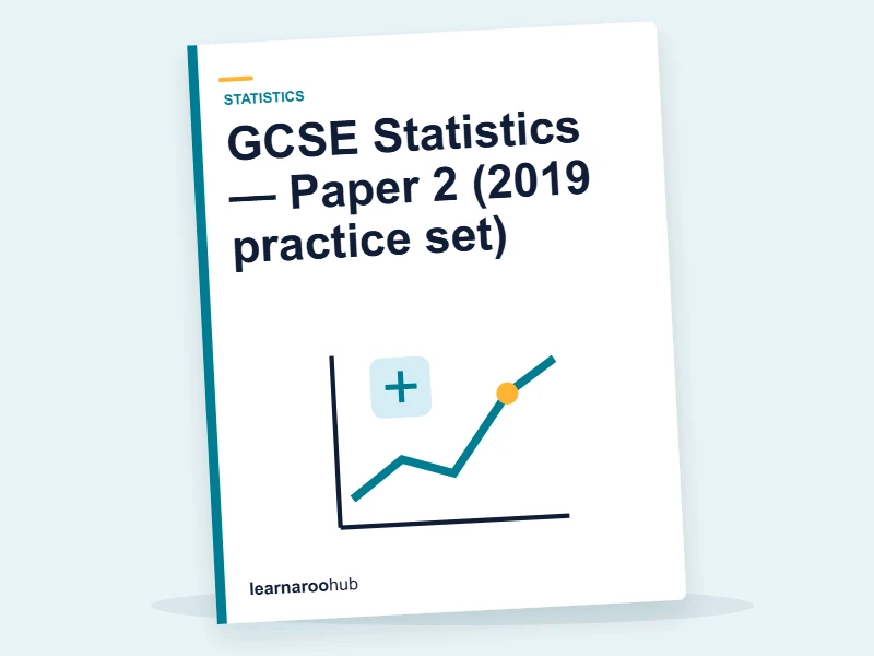 GCSE Statistics — Paper 2 (2019 practice set) — mock practice paper cover