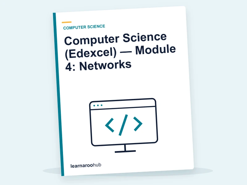 Computer Science (Edexcel) — Module 4: Networks — e-learning module cover