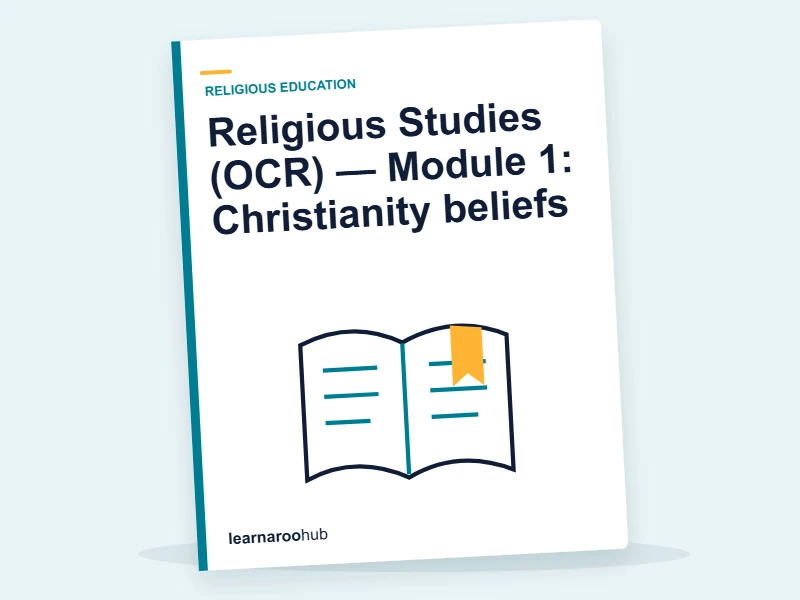 Religious Studies (OCR) — Module 1: Christianity beliefs — e-learning module cover