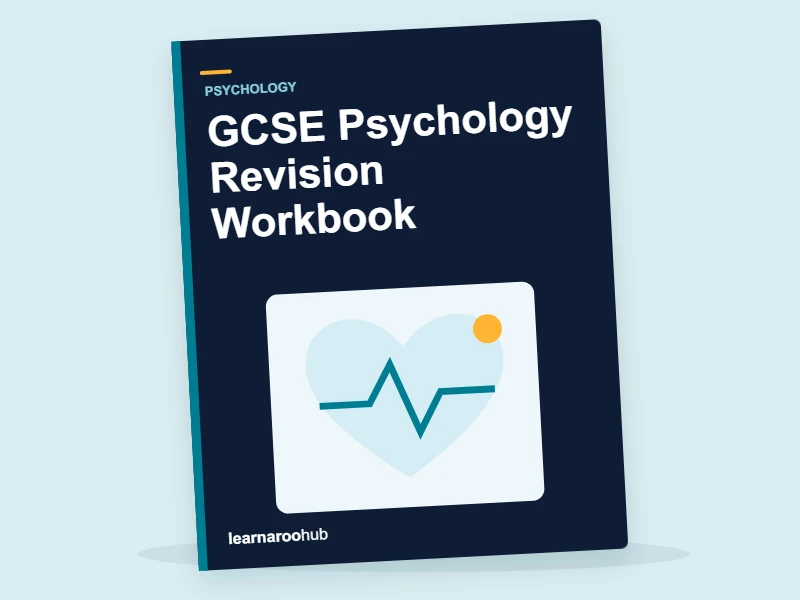 GCSE Psychology Revision Workbook — activity book cover