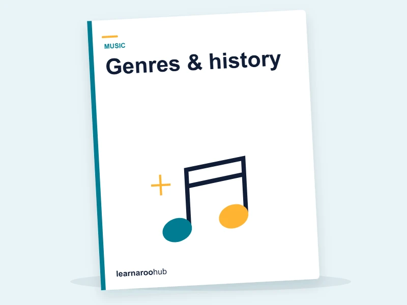 KS3 Music — Module 5: Genres & history — e-learning module cover