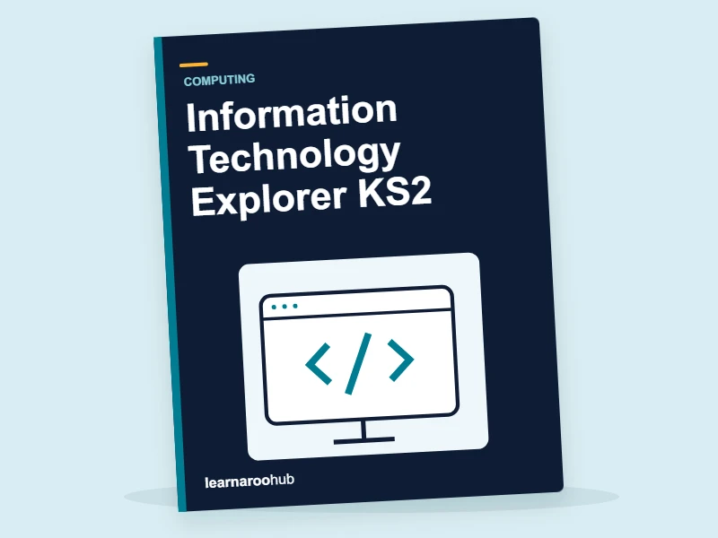 Information Technology Explorer KS2 — activity book cover