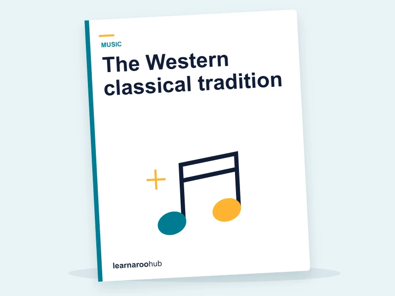 GCSE Music — Module 5: The Western classical tradition — e-learning module cover