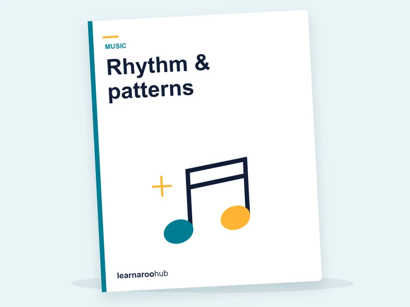 KS1 Music — Module 3: Rhythm & patterns — e-learning module cover
